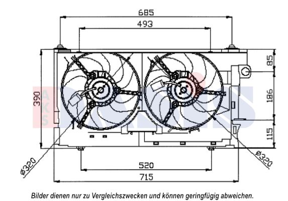 AKS DASIS Ventilators, Motora dzesēšanas sistēma 068023N